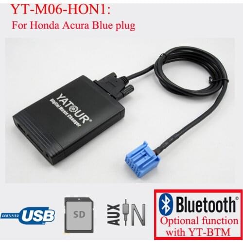 Yatour digital music changer car radio USB adapter for Honda Accord Civic CRV Odyssey Pilot