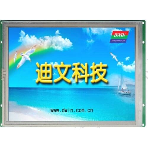 DMT80600L080_02W 8 Inch Serial Interface Screen DGUS Rapid Development