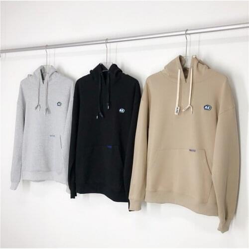 Adererror Hoodie Men Women 1:1 Best-quality embroidery Ader error Pullover Sweatshirts harajuku streetwear