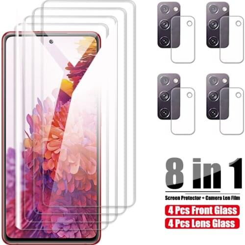 Camera Protectors For Samsung Galaxy S20 FE Tempered Glass For Samsung S20 Fan Edition Protective Glass On S20FE 5G Screen Film