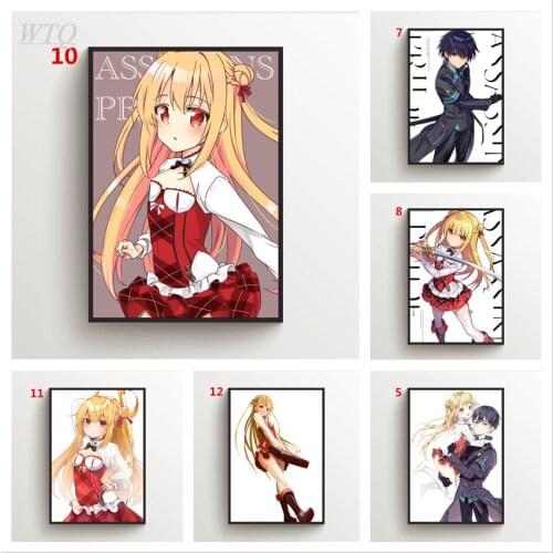 Assassins Pride Canvas Painting Anime Posters Room Decor Wall Decor Posters Wall Posters Wall Art Picture Decoration Home Decor