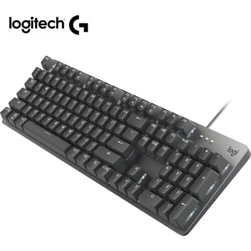 Logitech K845 Mechanical Keyboard Gaming Illuminated Cherry MX Switches for Tablet Laptop Desktop PC Gaming Overwatch PUBG Gamer