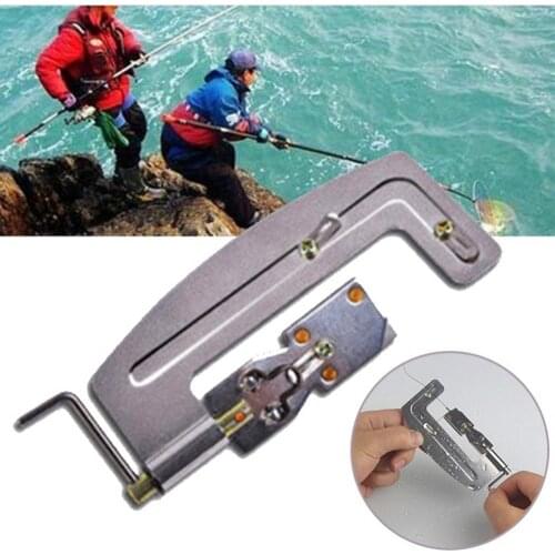 40%HOTPortable Hook Tier Metal Semi Automatic Machine for Lure Fishing Tie Device