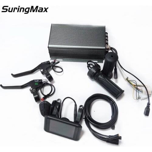 Popular 72v 150A Sabvoton Controller System For 3000w Motor 3000w Electric Bike, Multi-functioal Controller With LCD Display