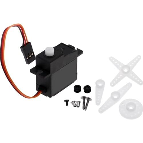 RC Car Steering Engine Servo for WPL B14 B16 B24 C14 C24 B36 Military Truck Accessories Parts