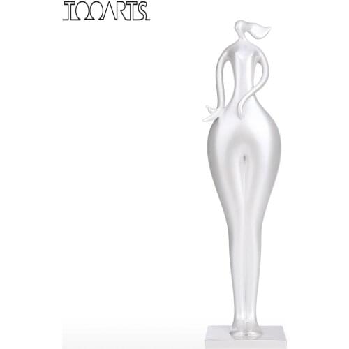 Girl Statue Figurine Lady Figurine Home Accessory Modern Style Art Sculpture Home Decor home decoration accessories modern