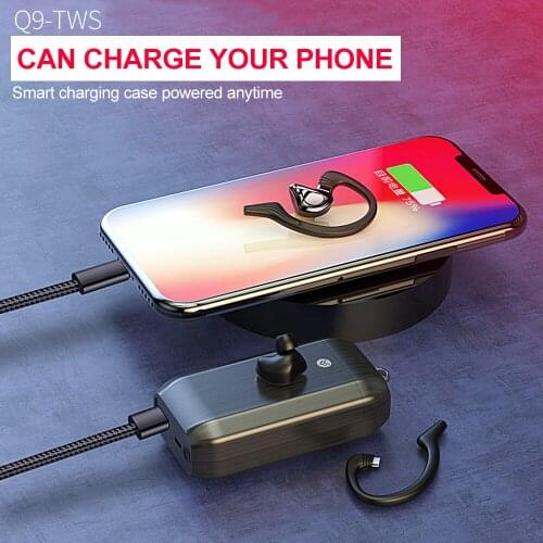 3D HIFI Bass Tws Headset Wireless Earphone Sport Waterproof Bluetooth Noise Reduction Stereo Music Earbuds 2600mAh Charging Case