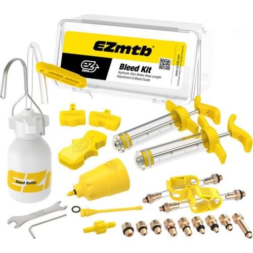 Universal Bicycle Hydraulic Disc Brake Oil Bleed kit For Shimano Magura Hope Tektro Sram Avid Mula Hayes Bike Brake Repair Tools