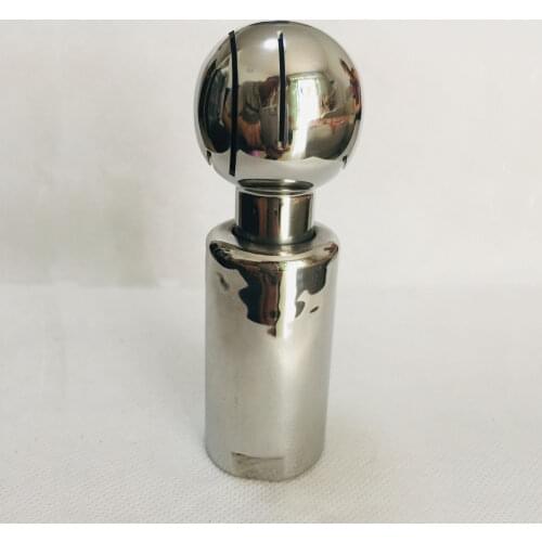 1/2" SS304 rotating tank cleaning CIP nozzle,thread rotary nozzle,Stainless Steel Rotary Spray Ball for tank cleaning