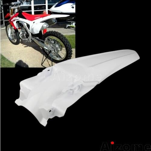 Motorcycle Rear Fender For Honda CRF450R 2013-2016 CRF250R 2014-2017 CRF450 CRF250 Enduro Plastic Mudguard Mud Fender White
