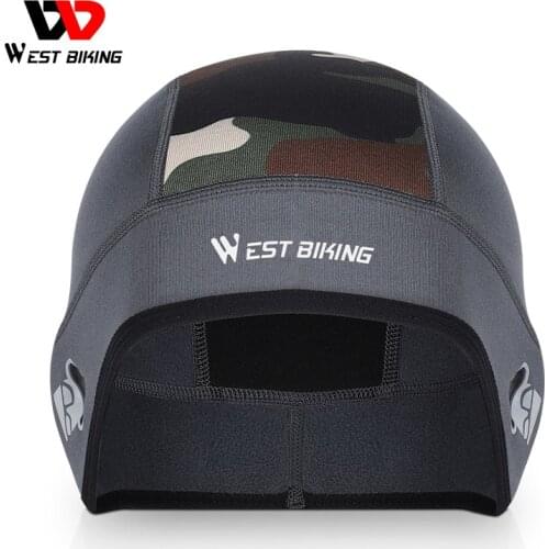 WEST BIKING Winter Cycling Cap Running Skiing Motorcycle Riding Hat Thermal Windproof Sport Cap Unisex MTB Road Bike Headwear