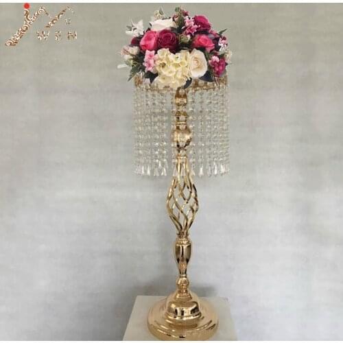 Golden Wedding/ Table Centerpiece 70 CM Tall 25 CM Diameter, Wedding/ Hotel/ Home Decor road leads