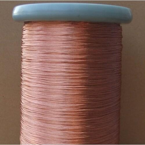 0.1x10 shares Litz wire light beam stranding stranded enamelled copper wire multi-strand copper wire sold by the meter
