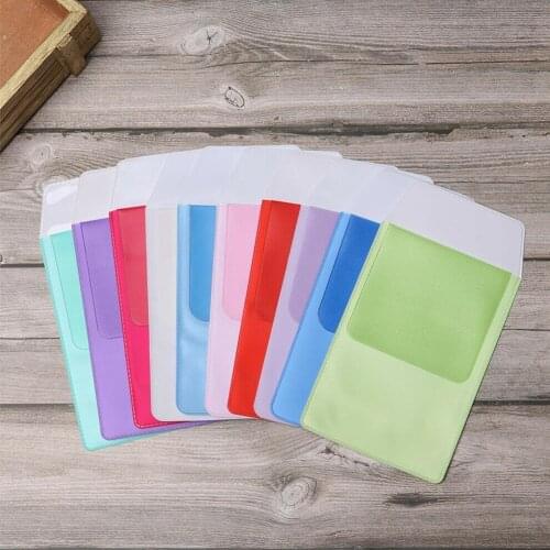 1PC Colorful pen Pocket PVC Protector Leak-Proof Ink Pen Pouch Doctors Nurses Bag for Pen Storage Sleeve Office Hospital Supplie