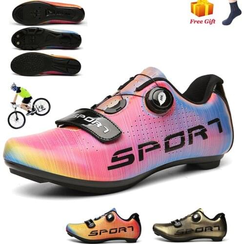 2021 MTB Cycling Shoes Sneakers Men Mountain Bike Shoes Luminous Road Bicycle Shoes Professional Ultralight Cycling Sneakers
