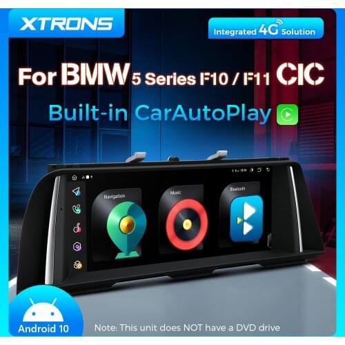 XTRONS 10.25'' Android 10.0 Car Radio CD Player For BMW 5 Series F10 F11 2011-2012 4G Module WIFI Carpaly DSP GPS 4+128GB