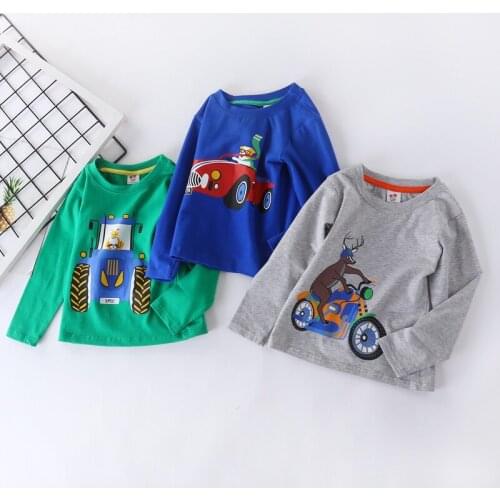 BAILIWEINI Long Sleeve T-Shirts For Boys