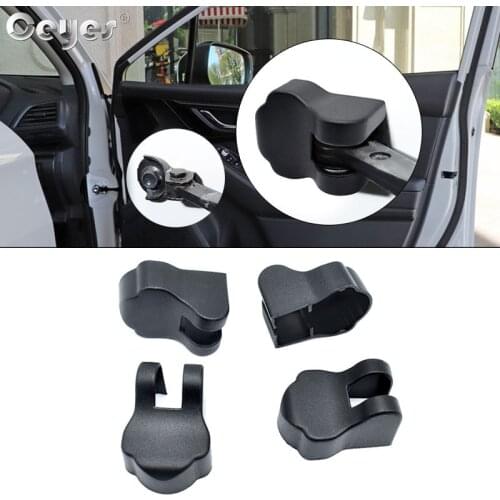 Ceyes Car Accessories Styling Door Lock Stopper Limiting Covers Stickers For Subaru Impreza Forester Tribeca XV BRZ Clip Buckle