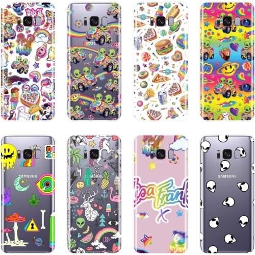 Case For Samsung Galaxy Note 9 8 5 4 Cute Cartoon Rainbow Unicorn Cover Case For Samsung Galaxy S5 S6 S7 Edge S8 S9 Plus Case