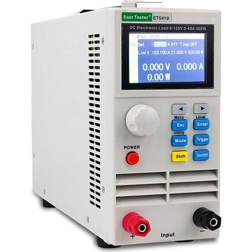 ET5410 150V 40A 400W Load Professional Programmable DC Electrical Load Digital Control DC Load Electronic Battery Tester Load