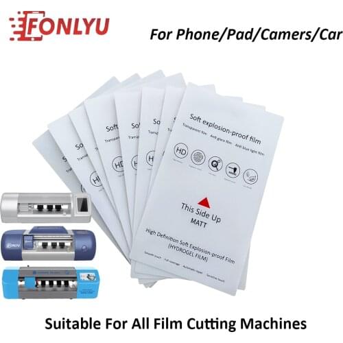 Free Shipping Hydrogel Film Sheet Membrane Screen Protector For Mobile Phone Pad Fonlyu Film Cutting Machine Plotter Cutter