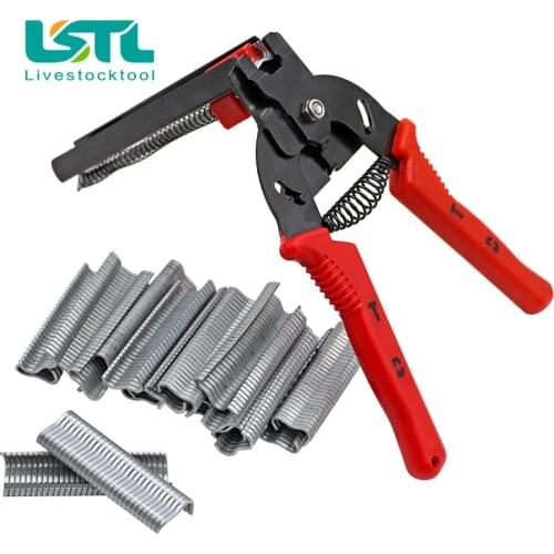 Poultry Chicken Dog Cage Instollation Clamp cage pliers & nails chicken farm Animal cage tools