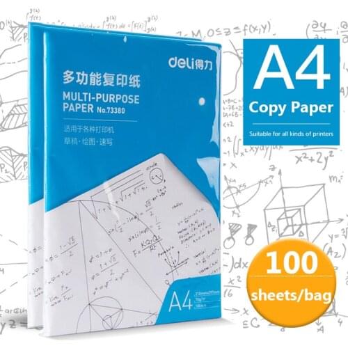Multifunctional Copy Paper 100 Sheets 70g Double-sided Printing A4 Office Supplies Manual Painting Writing Paper Printing Paper