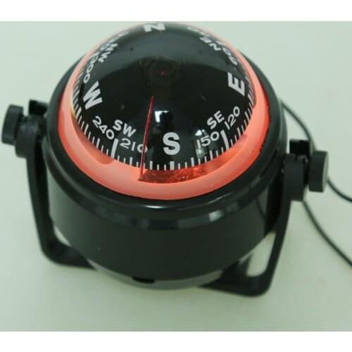 Marine Boat Compass with Mounting Kit for Caravan Truck Car Sailing Navigation