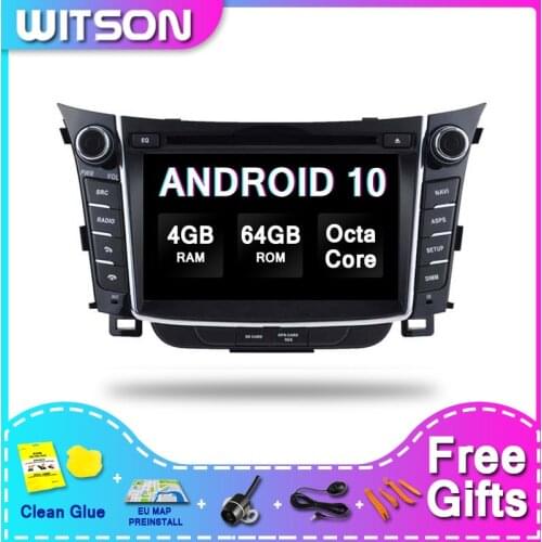 DE Stock ! WITSON Android 10.0 Car Video Player For HYUNDAI i30 2011-2013 Octa-Core 4+64GB