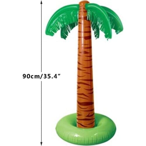 90cm Inflatable Tropical Palm Tree Pool Beach Party Decor Toy Outdoor Supplies