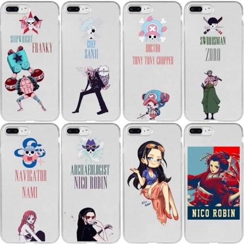 One Piece Nico Robin Nami Cover Case for Xiaomi Note 10 9 8 SE 9T Pro Lite Explorer