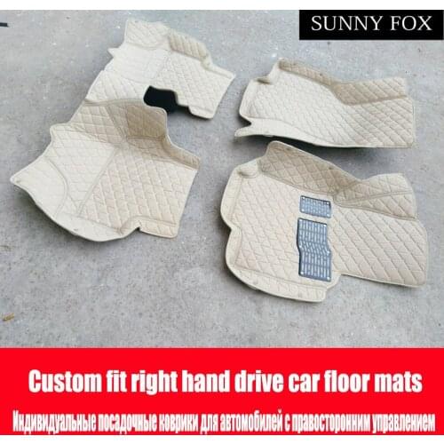 Right hand drive / RHD / UK Car floor mats for BMW 7 series G11 G12 730i 740i 750i 760i 730d 740d 730Li 740Li 750Li 760Li 5D car