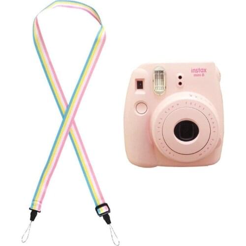 Neck Shoulder Strap Belt Band for Polaroid Fuji Film Mini 90 70 50 25 7S 9 8 8 Instant Print Camera 20CB