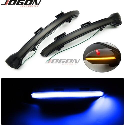LED Dynamic Turn Signal Side Mirror Sequential Indicator For VW Golf 7 VII MK7.5 Jetta MK7 GTI R GTD GTE Touran