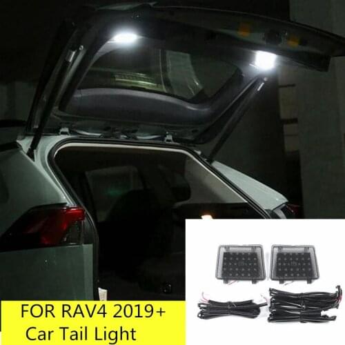 LED Car Tail Light Trunk Light Tailgate Lamp Suitcase Lights for Toyota RAV4 RAV 4 5th 2019 2020 2021 Accessories