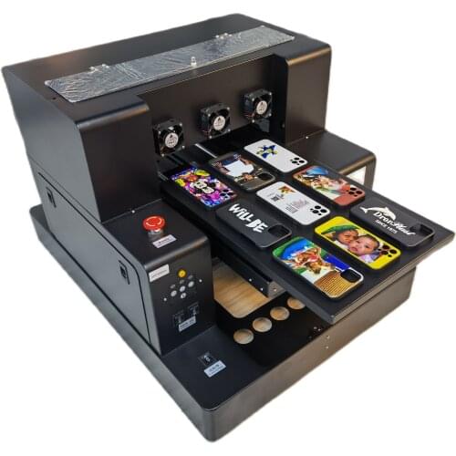 UV Printer Cylinder Phone Case/Cup /Pen Printer A3 UV Flat Printing Machine For Business