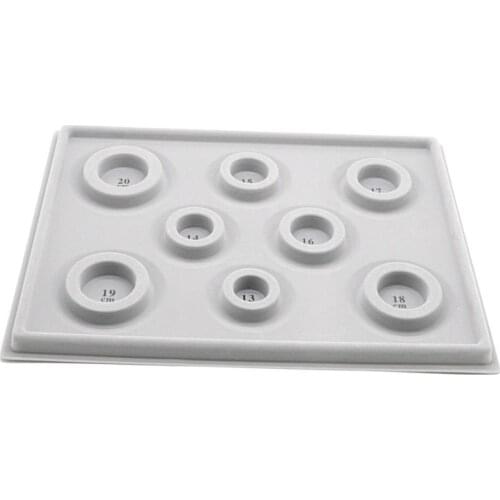 10PCS DIY Bracelet Necklace Design Plate Bracelet Beaded Design Table Size Dial 108 Beaded Measuring Plate