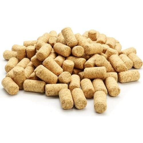 100Pcs Straight Wood Corks Wine Stopper Wood Bottle Stopper Cone Type Wine Bottle Corks Plug Sealing Cap Beer Bottle Corks CNIM