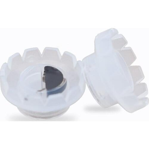 100pcs Disposable Eyelashes Blossom cup eyelashes glue holder plastic Stand Quick Flowering For Eyelashes Extension Makeup Tools