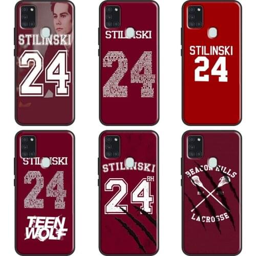 24 Stilinski CLAWED Teen Wolf Case For Samsung A21S A20e M21 M31 A11 Cover For Galaxy A40 A50 A70 A10 A51 A71 Coque