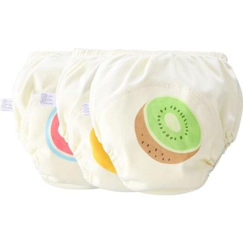 6 Layer Baby Training Pants Waterproof Reusable Cotton Infant Shorts Underwear Cloth Children Diaper Nappies Panties Nappy