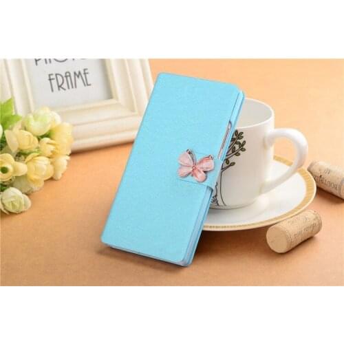 Uhans a101 a101s Case Cover Luxury PU Leather Case For Uhans A101S Case A 101 5.0 inch Flip Cover Mirror Phone Protective Case