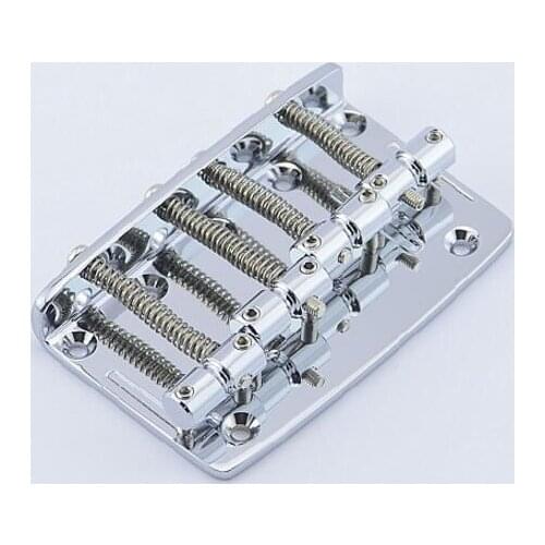Electric bass guitar bridge drawstring, 203b-4, silver.JTZJ