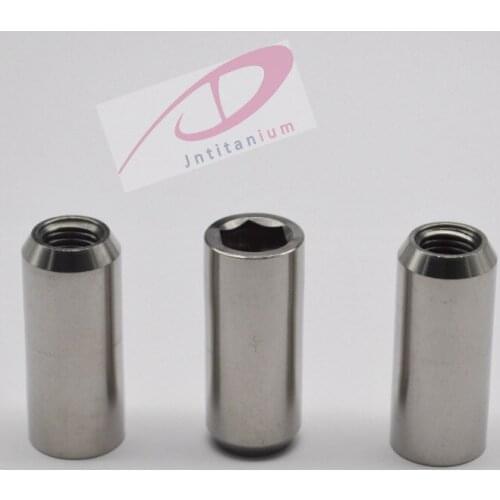 Gr5 titanium alloy wheel color hex nut for great wall parts M12*1.5*45mm