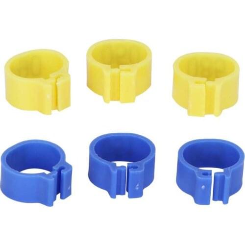 100Pcs Reusable Bird Foot Rings Bands 10mm 001-100 Numbered Pigeons Identify Clip Poultry Supply