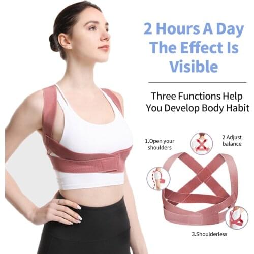 Back Best Posture Correction Adjustment Bone Care Posture Corrector Adjustable Back Brace Lumbar Support Belt Back Stretcher