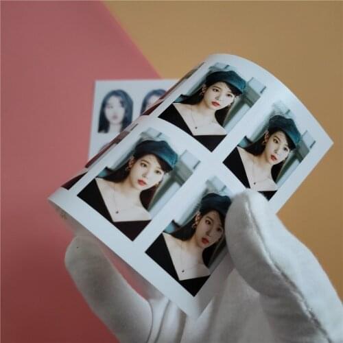 KPOP IU ID Photo Around Love Poem, The Same Blueming Photo 1 Inch Photo Lee Ji Eun Lee Ji Eun Hot Sale