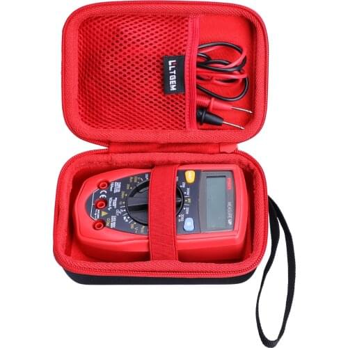 LTGEM EVA Hard Case for Etekcity Digital Multimeter Red,MsR-R500
