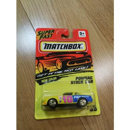 Matchbox 1/64 Pontiac Stock Collection Metal Die-cast Simulation Model Cars Toys