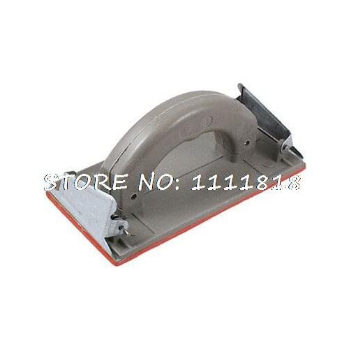 Metal Clips Sanding Ponishing Tool Red Sand Paper Frame